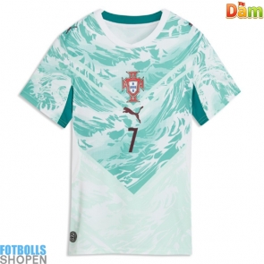 Billiga Portugal Cristiano Ronaldo #7 Bortatröja Dam VM 2026 Kortärmad